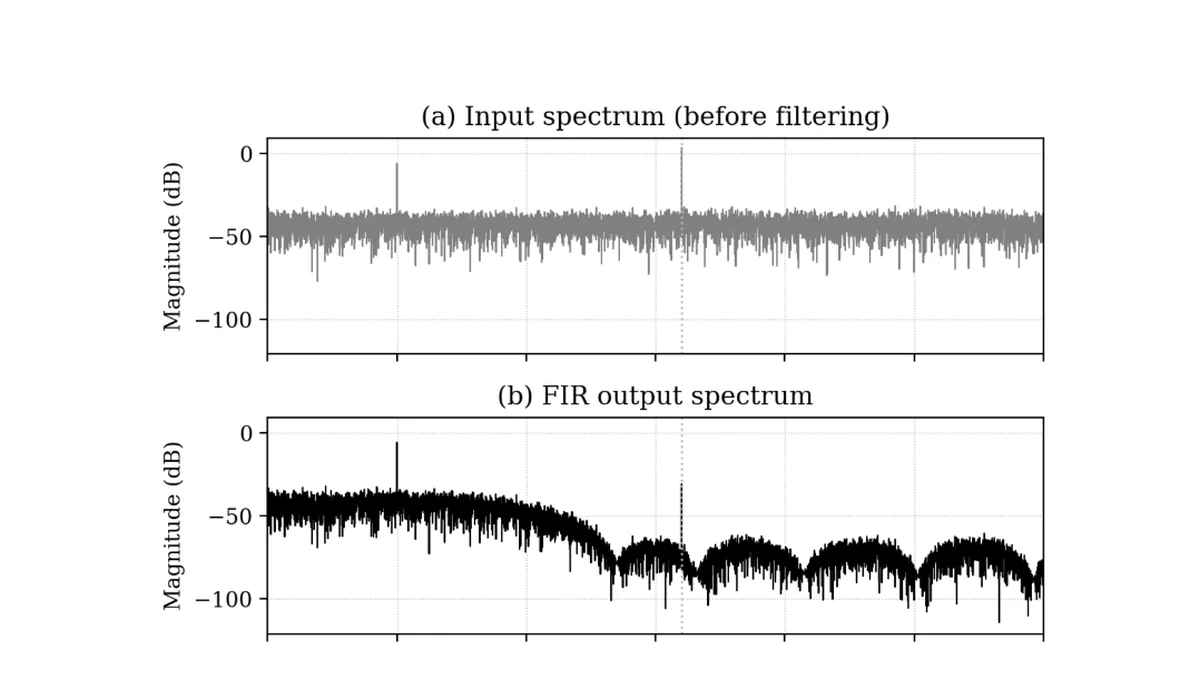 Digital Filter Design for Interference Rejection